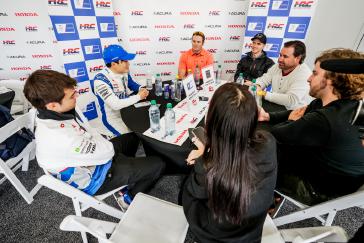 Prior to the 2024 Formula 1 Las Vegas Grand Prix, Honda, HRC and Acura gathered a collection of hybrid hero machines including the Acura ARX-06, Indycar, the Indycar hybrid-powered CR-V Hybrid Racer and the production Honda Civic Hybrid to celebrate the performance of Honda’s hybrid Power Unit (PU) technology as an important pillar of Honda’s automotive electrification strategy.