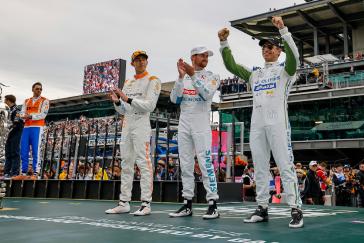 #06, Helio Castroneves, Meyer Shank Racing w/ Curb-Agajanian Honda
#27, Kyle Kirkwood, Andretti Global Honda
#6, Nolan Siegel, Arrow McLaren Chevrolet
Driver Introductions