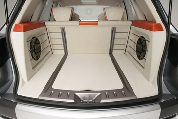 Acura RD-X Concept Cargo Area.
