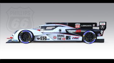 Honda Racing Corporation USA joins forces with Phillips 66® Lubricants as the primary sponsor for #93 Acura MSR ARX–06