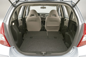 2007 Honda Fit interior.
