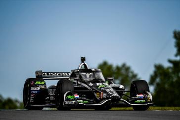#60: Felix Rosenqvist, Meyer Shank Racing w/Curb Agajanian Honda