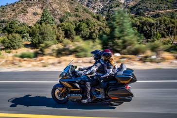 Honda Gold Wing Tour DCT Action