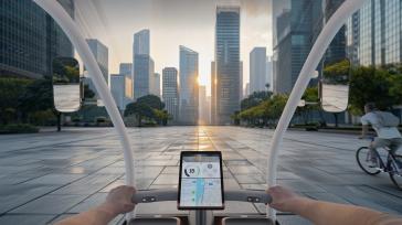 Rendering of early-stage Fastport eQuad prototype