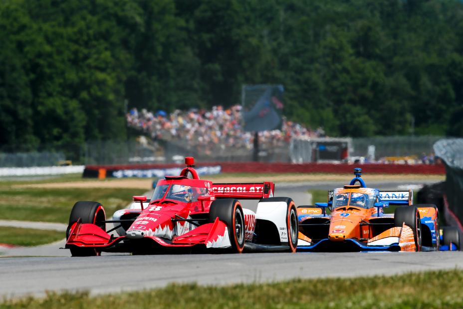 Ericsson, Palou Earn Double Podium for Honda at MidOhio