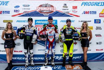 Milestone Flat Track Victory for Honda