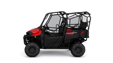 2025 Honda Pioneer 700-4 Hero Red