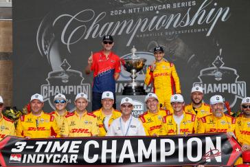 #10: Alex Palou, Chip Ganassi Racing Honda   Indycar series Champion with the team.