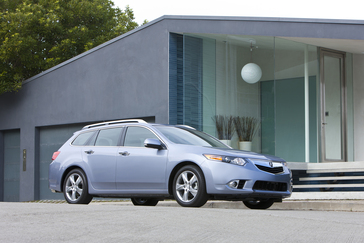2011 TSX Sport Wagon (silver).
