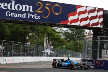 Alex Palou, Kyle Kirkwood lock out front row for Honda in Washington DC