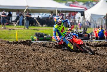 Hunter Lawrence Gives ’25 CRF450R a Moto Win and Podium Overall Finish in AMA Debut