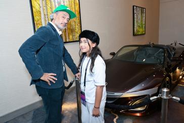Taika Waititi with the Acura NSX Roadster famously featured in Marvel’s “The Avengers” at the 2026 Sundance Film Festival’s Celebrating Sundance Institute: A Tribute to Founder Robert Redford event, ahead of its 2026 auction for charity through Cars & Bids auction