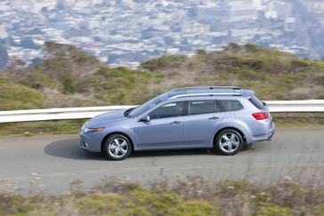 2011 TSX Sport Wagon (silver).