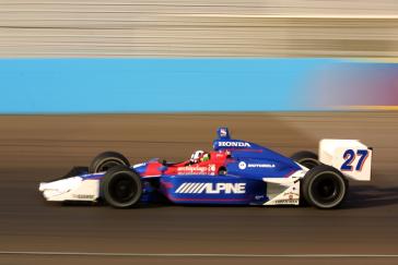 2003 IRL IndyCar Test in the West, February 6-8, 2003 Phoenix International Raceway, Phoenix, Arizona, USA. Dario Franchitti (Andretti Green Racing).
