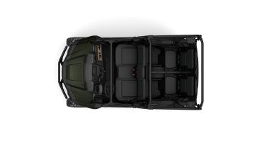 2026 Honda Pioneer 700-4 Deluxe Black Forest Green