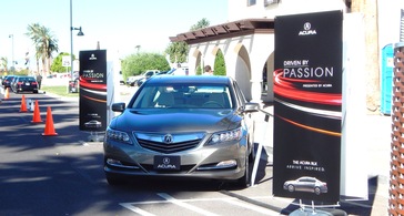 Acura RLX at Scottsdale Driven by Passion Event.