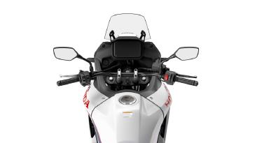 2026 Honda Transalp E-Clutch White