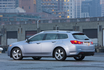 2011 TSX Sport Wagon (silver).