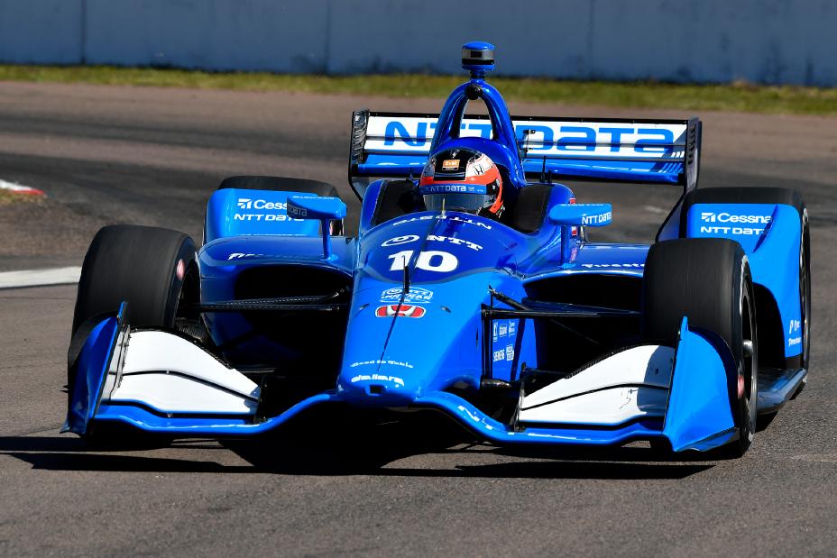 Rookie Rosenqvist Leads Honda Qualifying Effort in St. Petersburg