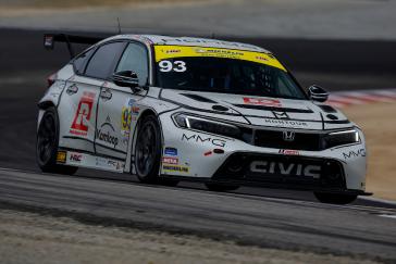 Honda scores podium finish in WeatherTech Raceway Laguna Seca 120