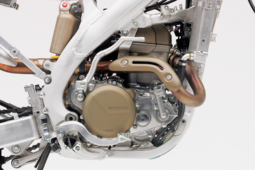 2005 Honda CRF450X.
