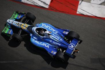 #60: Felix Rosenqvist, Meyer Shank Racing w/Curb Agajanian Honda