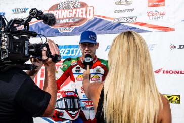 Milestone Flat Track Victory for Honda
