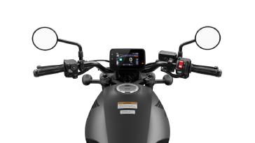 2025 Honda Rebel 1100 Matte Black Metallic cockpit