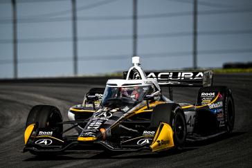 #66: Marcus Armstrong, Meyer Shank Racing w/Curb Agajanian Honda
