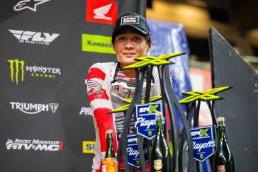 Honda HRC Progressive Controls SMX Playoffs After St. Louis Sweep