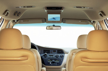 2002 Honda Odyssey with Honda DVD entertainment system.
