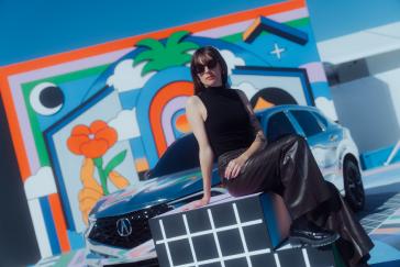 Acura at SCOPE Miami Beach 2024 with Dalkhafine