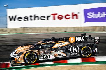 #60: Acura Meyer Shank Racing w/Curb Agajanian, Acura ARX-06, GTP: Tom Blomqvist, Colin Braun