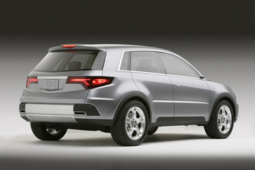 Acura RD-X Concept Rear 3/4.
