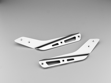 2002 Honda VTX deluxe chrome backrest stays accessory.
