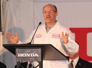 Honda Manufacturing of Alabama President Tom Shoupe announced Monday that Honda would invest an additional $84 million, hire 100 new full-time associates and increase annual production capacity to 340,000 vehicles and engines.