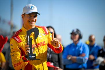#10: Alex Palou, Chip Ganassi Racing Honda, Pole Award