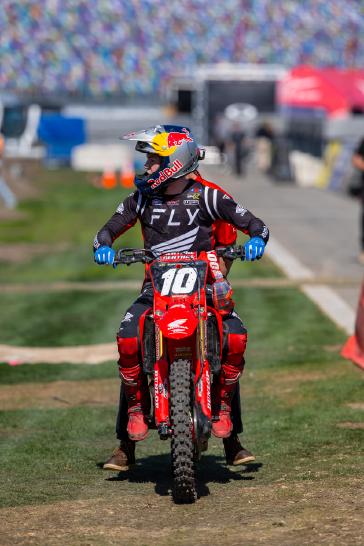 Career-Best Fourth-Place 250 Finish for Hymas at Daytona SX