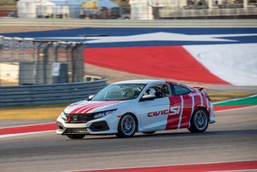 2020 Honda Civic Si at COTA