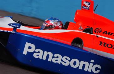 2003 IRL Test in the West, Phoenix International Raceway, February 6-8,2003, Phoenix, Arizona, USA.  Roger Yasukawa (Super Aguri Fernandez Racing).
