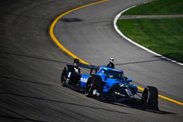 Kyle Kirkwood on pole for Honda at Nashville