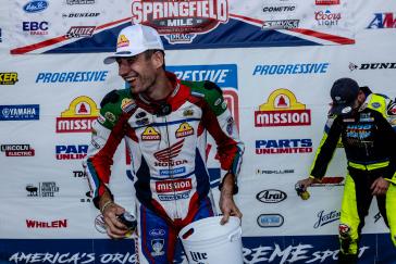 Milestone Flat Track Victory for Honda