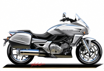 2014 Honda CTX Design Sketches.