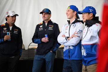 Prior to the 2024 Formula 1 Las Vegas Grand Prix, Honda, HRC and Acura gathered a collection of hybrid hero machines including the Acura ARX-06, Indycar, the Indycar hybrid-powered CR-V Hybrid Racer and the production Honda Civic Hybrid to celebrate the performance of Honda’s hybrid Power Unit (PU) technology as an important pillar of Honda’s automotive electrification strategy.