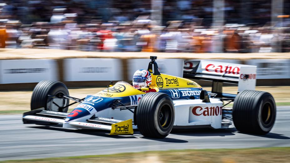 Honda-Powered WIlliams FW11