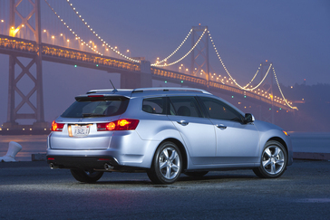 2011 TSX Sport Wagon (silver).