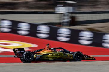 #60: Felix Rosenqvist, Meyer Shank Racing w/Curb Agajanian Honda