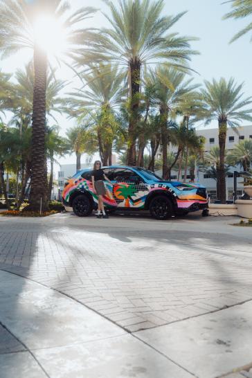 Acura at SCOPE Miami Beach 2024 with Dalkhafine